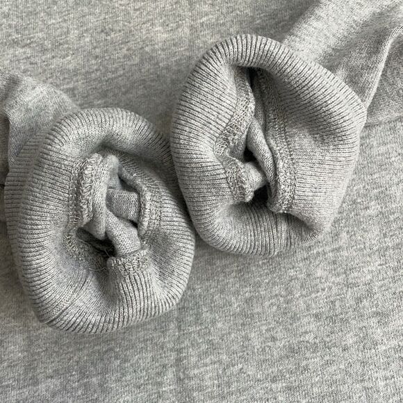 Abercrombie & Fitch Shirt Mens Small Gray Henley 92 Athletic Knit Long Sleeve - Picture 7 of 9